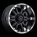 14X6.5 Fairway Alloys Sixer Machined Matte Black Wheel/Rim 4x101.6 ET-20-1