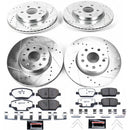 PowerStop Z26 Street Performance Ceramic Brake Pad and Drilled & Slotted Rotor K