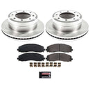 PowerStop OE Stock Replacement Low-Dust Ceramic Brake Pad and Rotor Kit