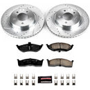 PowerStop Z23 Daily Driver Carbon-Fiber Ceramic Brake Pad and Drilled & Slotted