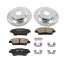 PowerStop Z23 Daily Driver Carbon-Fiber Ceramic Brake Pad and Drilled & Slotted
