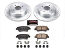 PowerStop Z23 Daily Driver Carbon-Fiber Ceramic Brake Pad and Drilled & Slotted