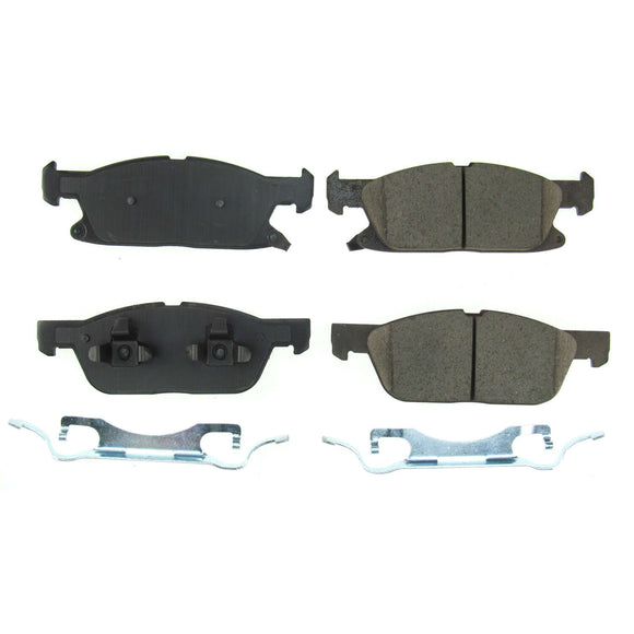 PowerStop Z17 Evolution Ceramic Brake Pads With Hardware
