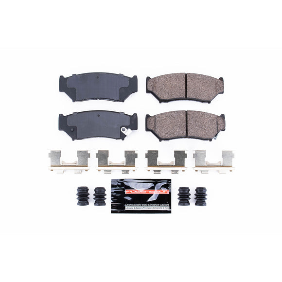 PowerStop Z23 Evolution Sport Carbon-Fiber Brake Pads With Hardware