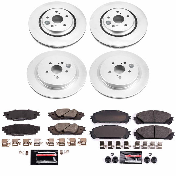 Z23 Daily Driver Premium Carbon-Fiber Ceramic Brake Pad and Fully Coated Rotor K