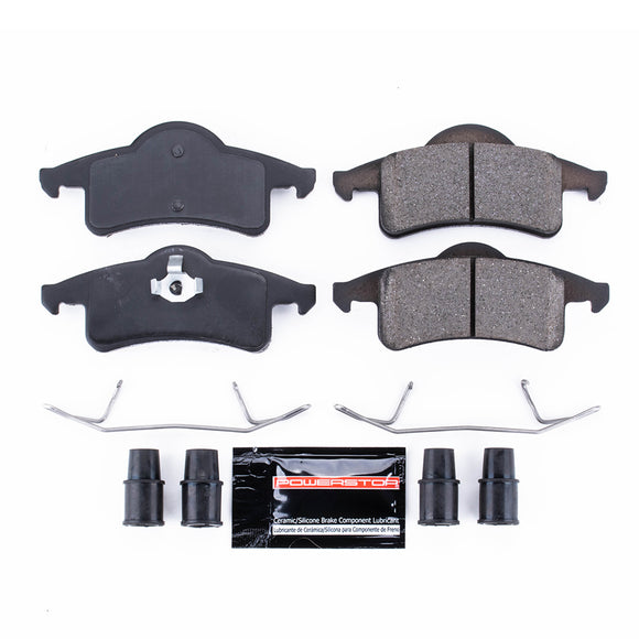 PowerStop Z23 Evolution Sport Carbon-Fiber Brake Pads With Hardware