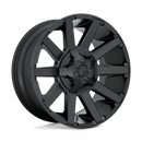 20x9 Fuel Off-Road D437 Contra Matte Black 8x165.1 ET20 CB125.1 Wheel Rim