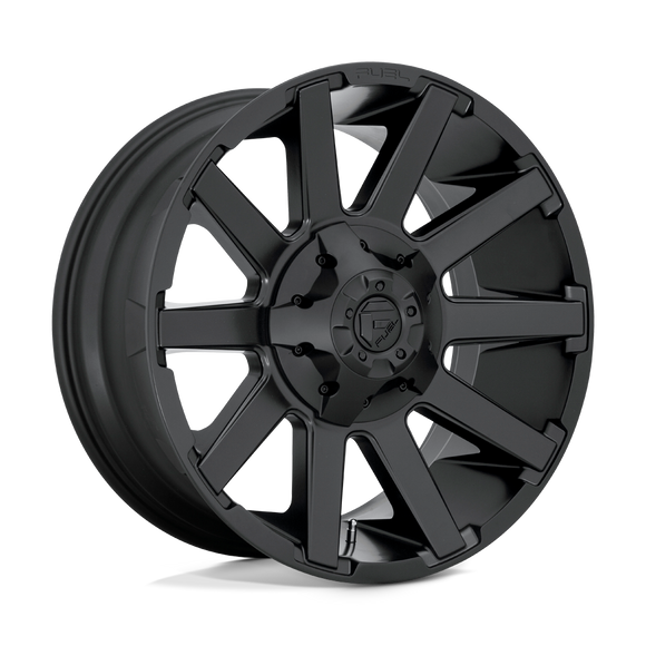 20x9 Fuel Off-Road D437 Contra Matte Black 8x165.1 ET20 CB125.1 Wheel Rim