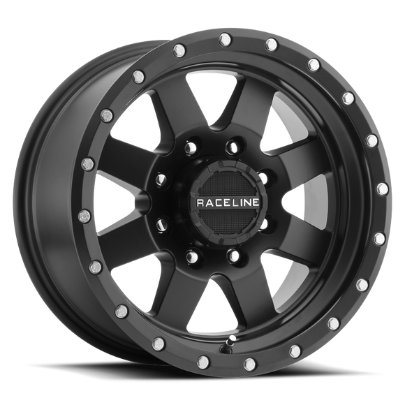 15x8 Raceline 935B Black 5x114.3 5x4.5 ET-24 Wheel Rim