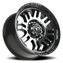 20x9.5 Vision 409 Inferno Black Wheel 8x165.1 ET12 CB125.1