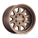 17X8.5 Black Rhino Stadium Matte Bronze 6X114.3 6X4.5 ET0 Wheel Rim