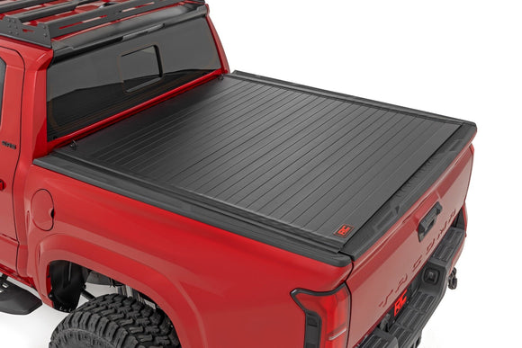 Rough Country Hard Roll Up Bed Cover 5' Bed For Toyota Tacoma 2WD 4WD 2024