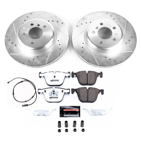 PowerStop Z26 Street Performance Ceramic Brake Pad and Drilled & Slotted Rotor K