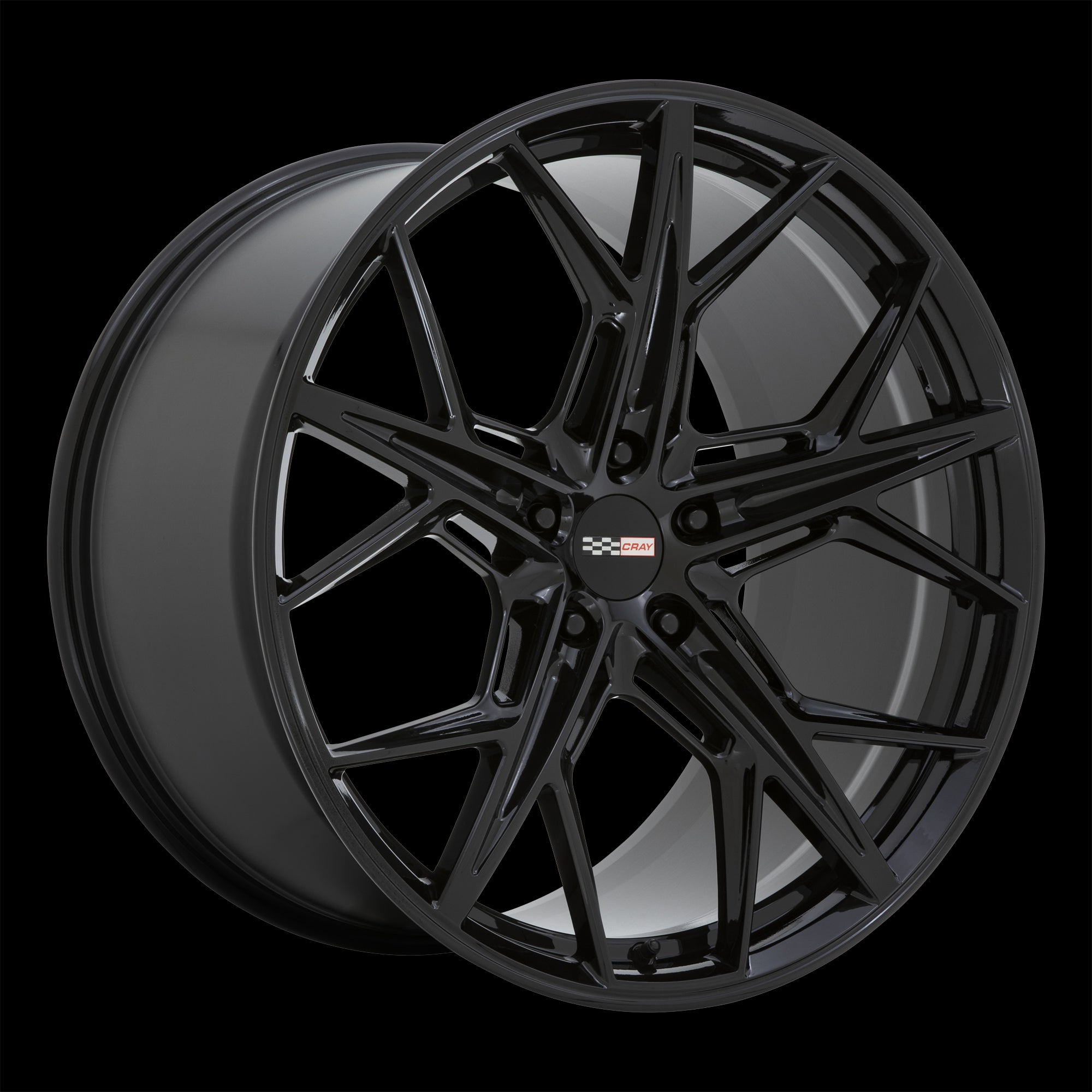 20X10.5 Cray HAMMERHEAD Gloss Black 5X120.65 ET68 wheel/rim