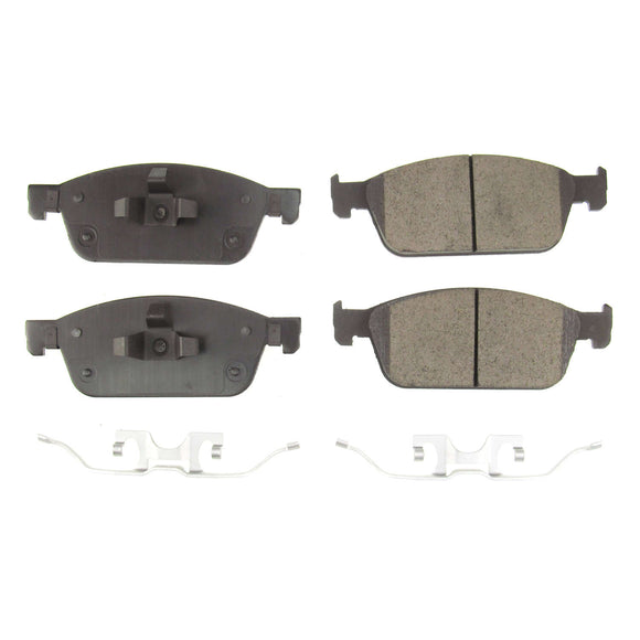 PowerStop Z17 Evolution Ceramic Brake Pads With Hardware