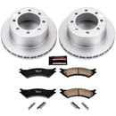 PowerStop Genuine Geomet Coated Rotor and Low-Dust Ceramic Brake Pad Kit