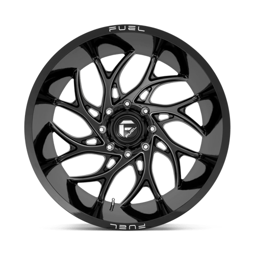 22x10 Fuel Off-Road D741 Runner Gloss Black Milled 8x180 ET-18 CB124.2 Wheel Rim