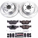 PowerStop Z23 Daily Driver Carbon-Fiber Ceramic Brake Pad and Drilled & Slotted