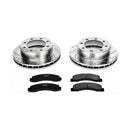 PowerStop Z23 Daily Driver Carbon-Fiber Ceramic Brake Pad and Drilled & Slotted