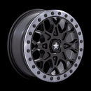 15X6 Msa Offroad Wheels M48 Portal Beadlock Black 4X110 ET38 Wheel Rim