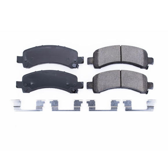 PowerStop Z17 Evolution Ceramic Brake Pads With Hardware