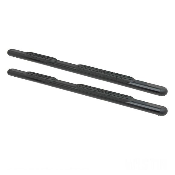 Westin Premier 4 Oval Nerf Step Bars Powder Coated Black Steel 22-5025