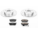 PowerStop Z23 Daily Driver Carbon-Fiber Ceramic Brake Pad and Drilled & Slotted