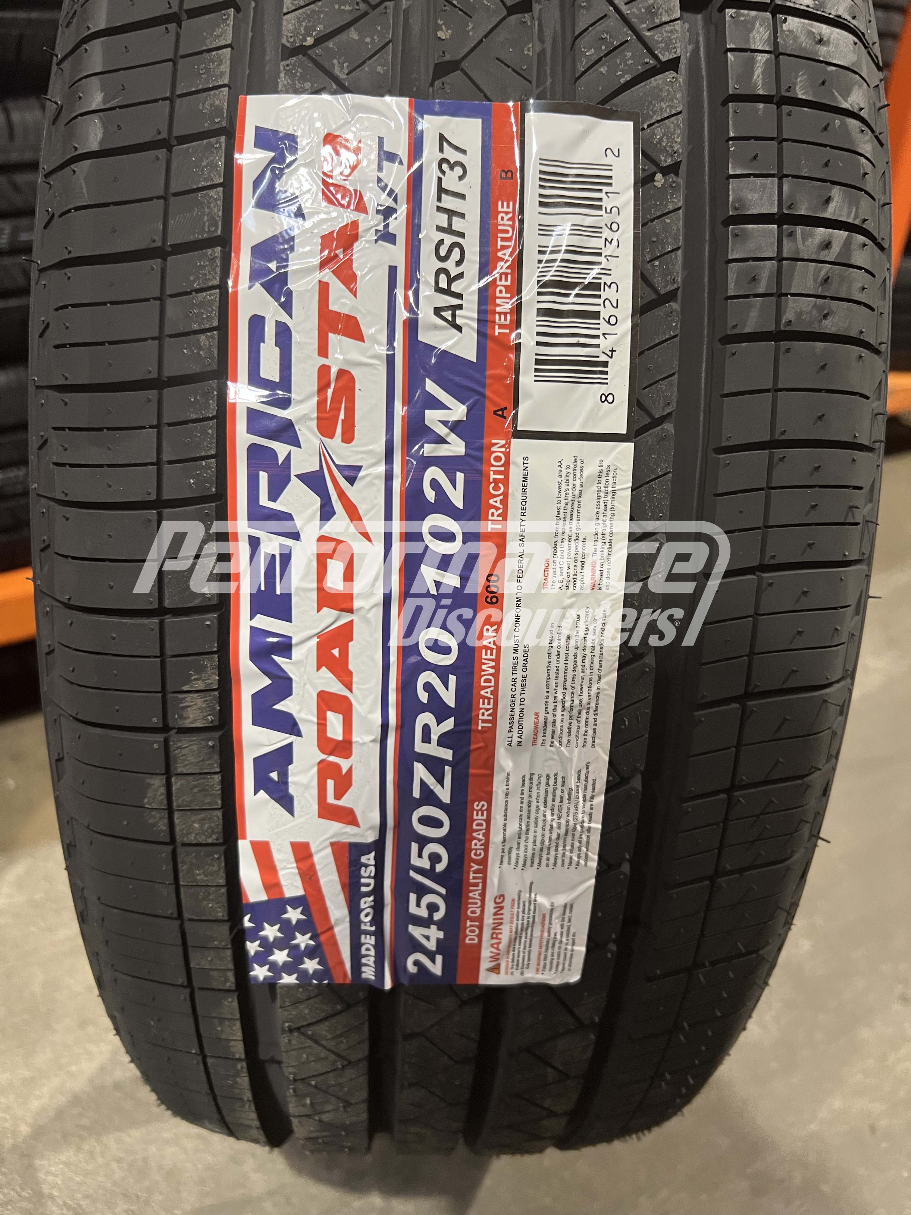 American Roadstar H/T Tire(s) 245/50R20 102W SL BSW 245 50 20 2455020