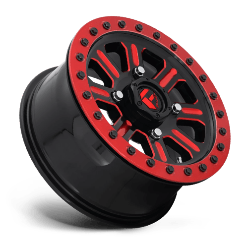 15X7 Fuel UTV D911 Hardline Beadlock Gloss Black-RTTC 4X137 ET38 wheel/rim