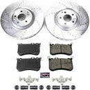PowerStop Z23 Daily Driver Carbon-Fiber Ceramic Brake Pad and Drilled & Slotted