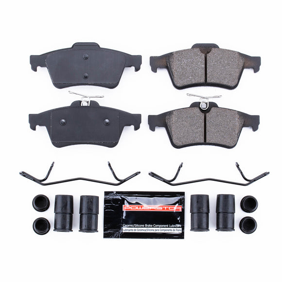 PowerStop Z23 Evolution Sport Carbon-Fiber Brake Pads With Hardware