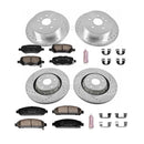 PowerStop Z23 Daily Driver Carbon-Fiber Ceramic Brake Pad and Drilled & Slotted