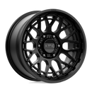 17X8.5 KMC KM722 TECHNIC Satin Black 6X139.7 ET0 wheel/rim