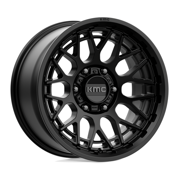 17X8.5 KMC KM722 TECHNIC Satin Black 6X139.7 ET0 wheel/rim