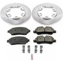 PowerStop OE Stock Replacement Low-Dust Ceramic Brake Pad and Rotor Kit