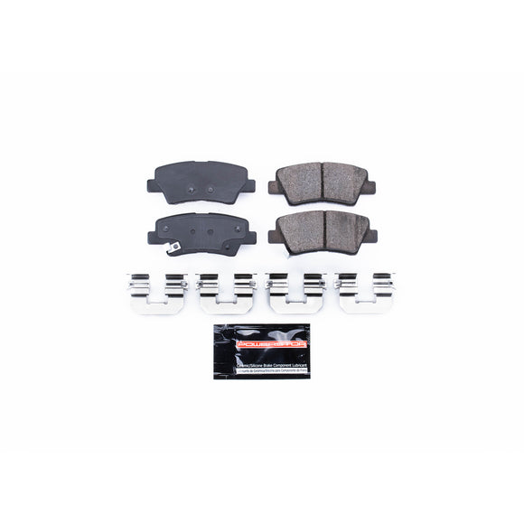 PowerStop Z23 Evolution Sport Carbon-Fiber Brake Pads With Hardware