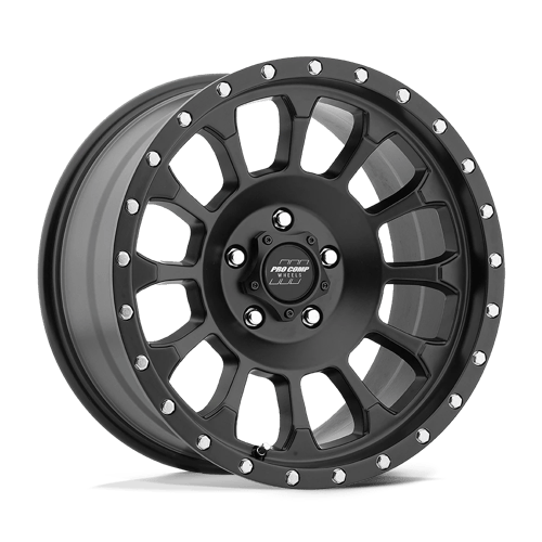17X8.5 Pro Comp Alloys PA34 Rockwell Satin Black 6x139.7 ET0 Wheel Rim