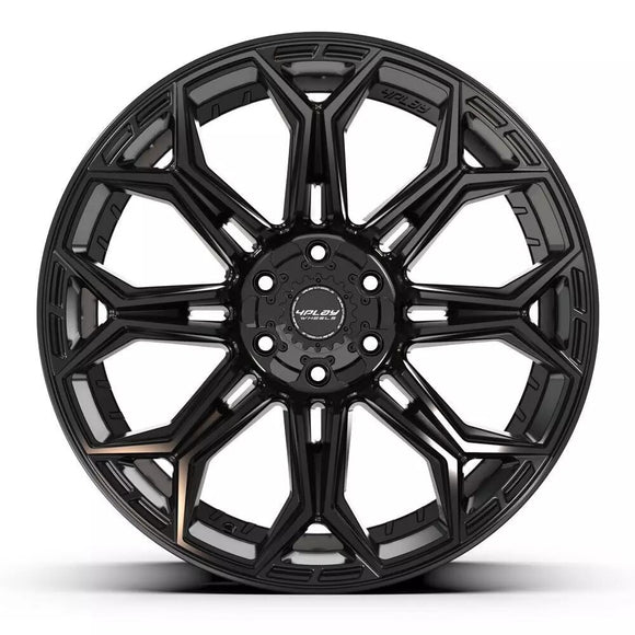4Play Gen3 4P83 22x12 Black Wheel 6x139.7 ET-44 CB106.1
