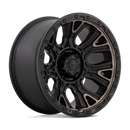 20x10 Fuel Off-Road D824 Traction Matte Black Dark Tint 6x139.7 ET-18 Wheel
