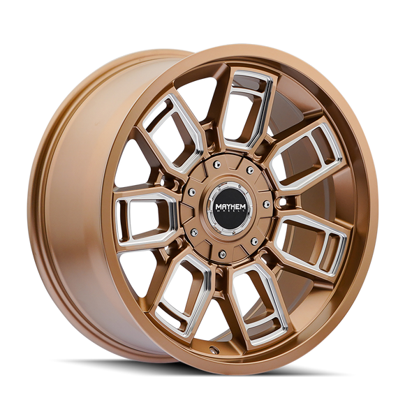 20x9 Mayhem Ordinance Matte Bronze 6x135 ET0 CB106 Wheel Rim