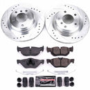 PowerStop Z23 Daily Driver Carbon-Fiber Ceramic Brake Pad and Drilled & Slotted