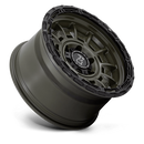 17x9 Black Rhino Legion Olive Drab Green Black Lip 6x139.7 ET0.00 Wheel