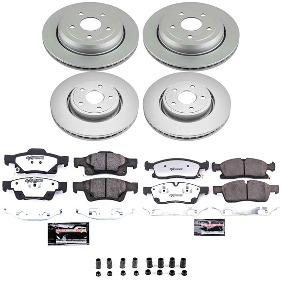 Z36 Truck & Tow Premium Carbon-Fiber Ceramic Brake Pad and Fully Coated Rotor Ki