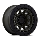 17x8.5 Black Rhino BR016 Tusk Olive Drab Green 5x127 ET-10 CB71.5 Wheel/Rim