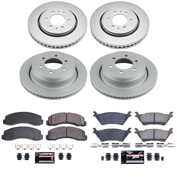 Z23 Daily Driver Premium Carbon-Fiber Ceramic Brake Pad and Fully Coated Rotor K