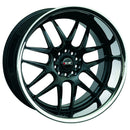 18x9 XXR 526 Gloss Black with Stainless Steel Lip 5x114.3 5x4.5 ET25 CB73 Wheel