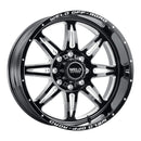 22x12 WELD Off-Road Cheyenne Black Milled 8x170 ET-44 CB125.1 Wheel Rim-1