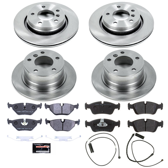 PowerStop Track Day Spec High-Performance Brake Pad and Rotor Kit