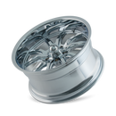 17x7 Ridler 650 Chrome Wheel/Rim 5x114.3 5-114.3 17-7 ET