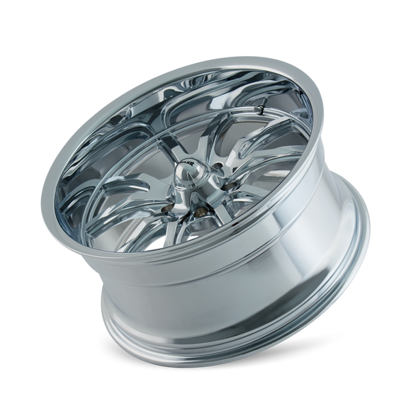 17x7 Ridler 650 Chrome Wheel/Rim 5x114.3 5-114.3 17-7 ET